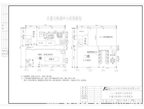 计量与检测中心恒温恒湿实验室设计图